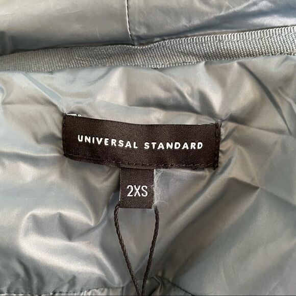 Universal standard Kanda Puffer Coat Jacket Storm NWT 2XS 6 8 M - Picture 9 of 12